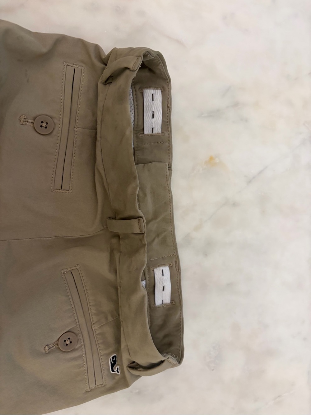 Vineyard Vines Performance Khaki Shorts, Boys Size 7 - Picture 4 of 5